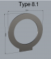 Preview: Light-Blade Type 8.1 inkl. Halter (55mm Aufnahme)